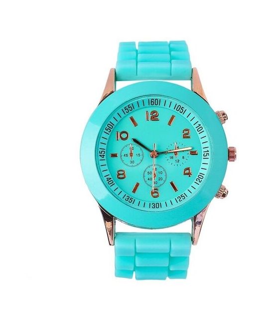 MikiMarket Наручные часы Часы наручные Женева с силиконовым ремешком d3.5 см кварцевые