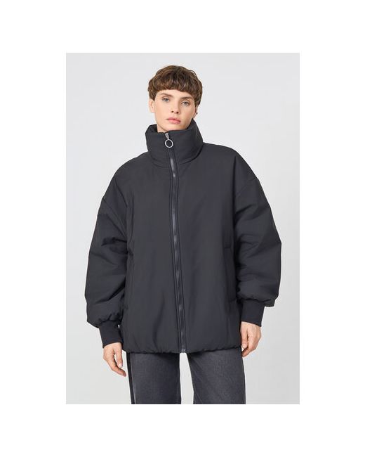 Baon Куртка демисезон/зима средней длины оверсайз карманы без капюшона размер XS