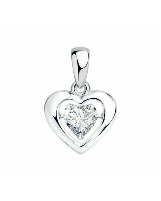 Jewel Cocktail Подвеска из серебра сердце