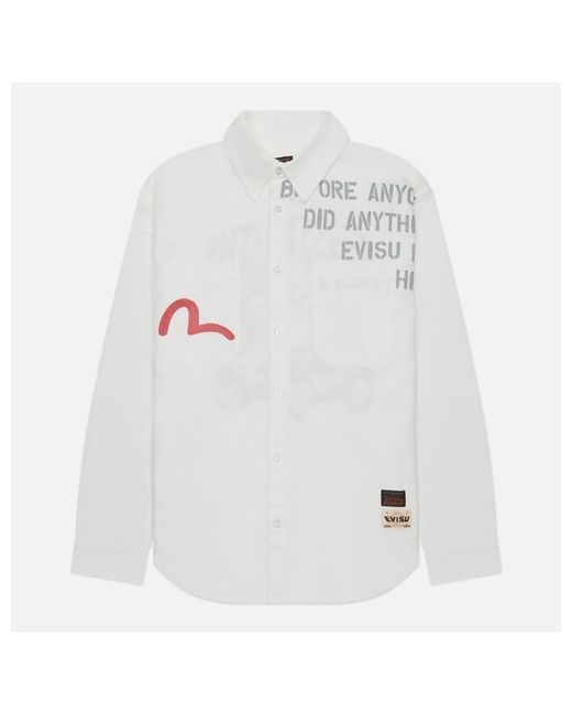 Evisu Рубашка прямой силуэт карманы размер XL