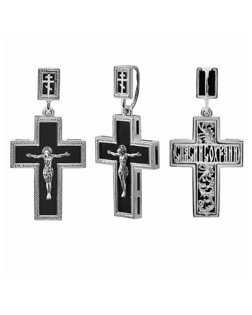 Amarin Jewelry Подвеска крестик православный из серебра