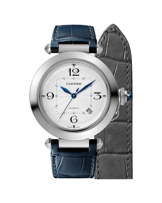 Cartier Наручные часы Pasha de WSPA0010 механические автоподзавод синий