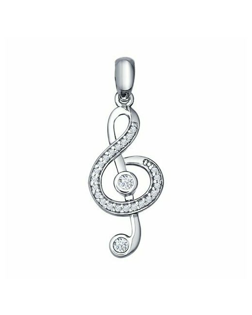 Jewel Cocktail Подвеска из серебра скрипичный ключ