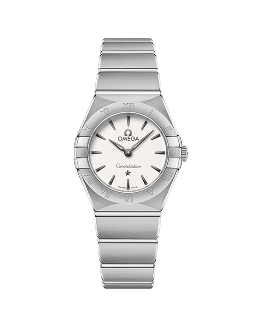 Omega Наручные часы Constellation 13110256002001 белый серебряный