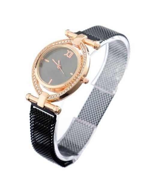 Сима-лэнд Наручные часы Mikimarket Часы наручные Пэрис d-2.5 см черные
