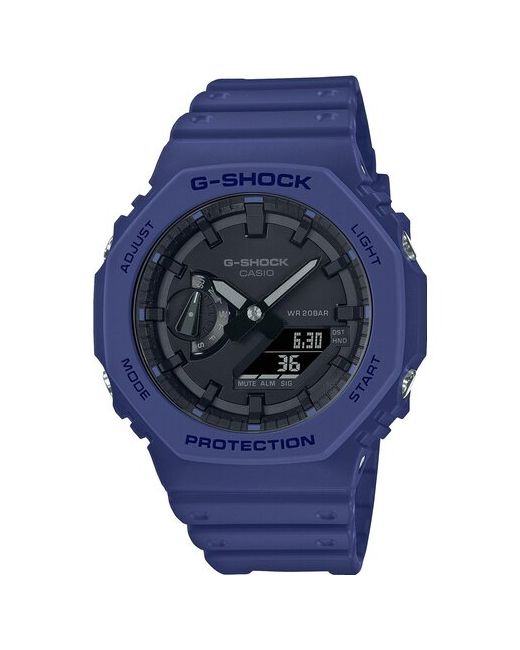 Casio Наручные часы G-SHOCK GA-2100-2A синий