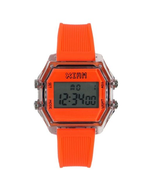 I Am Наручные часы IAM-KIT523 спортивные унисекс оранжевый
