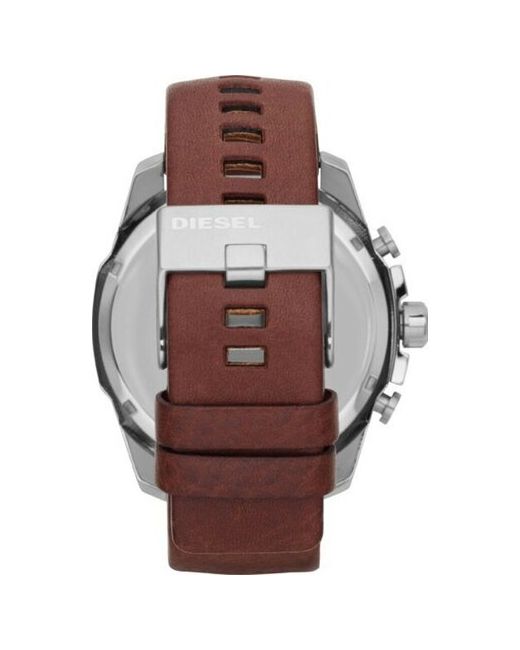 Diesel Наручные часы DZ4290 коричневый серебряный