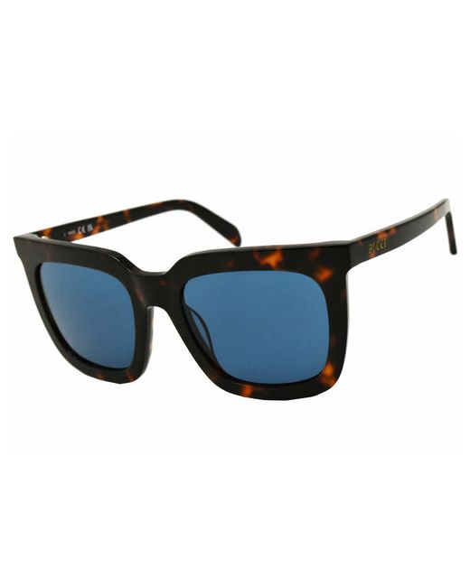 Emilio Pucci Солнцезащитные очки EP 201 квадратные с защитой от УФ для черепаховый
