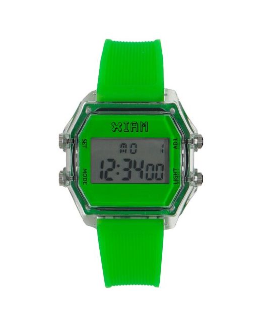 I Am Наручные часы IAM-KIT521 спортивные унисекс зеленый