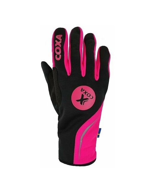 Coxa Перчатки размер 8 розовый черный