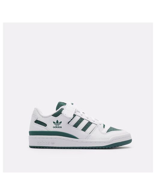 Adidas Кеды натуральная кожа размер 105 UK белый зеленый