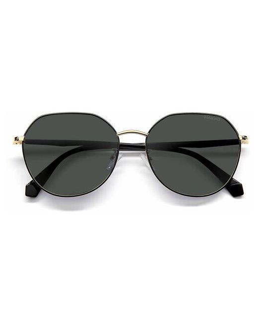 Polaroid Солнцезащитные очки овальные оправа поляризационные с защитой от УФ для золотой