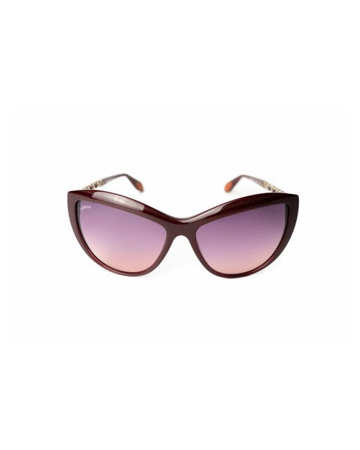Baldinini Солнцезащитные очки кошачий глаз с защитой от УФ градиентные для бордовый