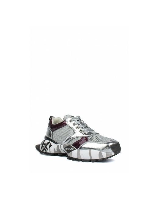 PM Shoes Кроссовки размер 36 серебряный