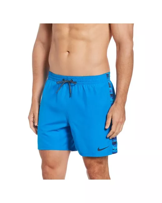 Nike Бордшорты средняя посадка карманы размер L синий