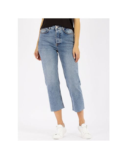 Pantamo Jeans Джинсы прямые свободные средняя посадка размер 28