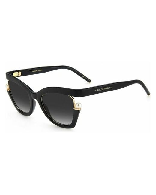 Carolina Herrera Солнцезащитные очки кошачий глаз с защитой от УФ для черный