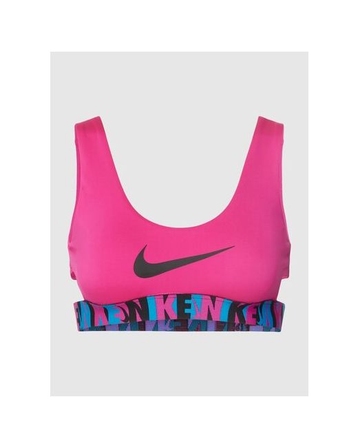 Nike Купальник Logo Tape Scoop Neck Bikini подкладка размер L