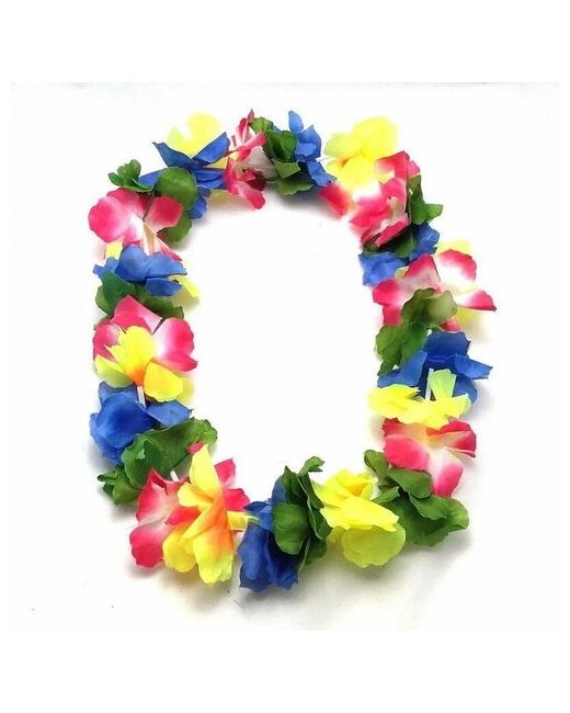 Веселуха Ожерелье Гавайи Цветное 50 см