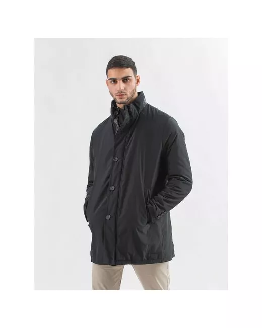 Gallotti Куртка демисезонная силуэт прямой без капюшона карманы ветрозащитная внутренний карман размер 52