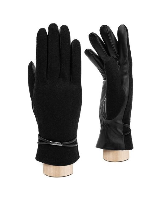 Eleganzza Перчатки зимние подкладка сенсорные размер 6 черный