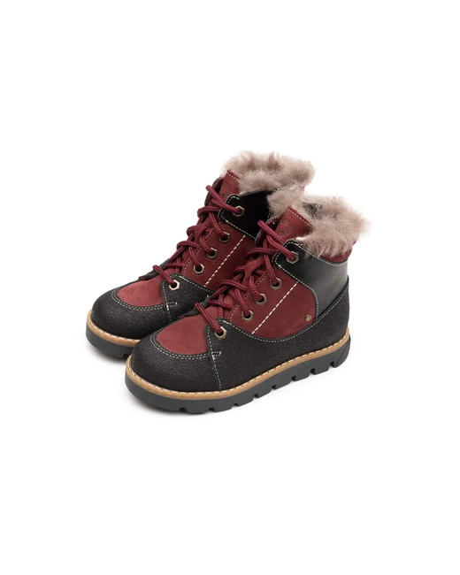 TAPiBOO Ботинки зимние натуральный нубук на молнии размер 35