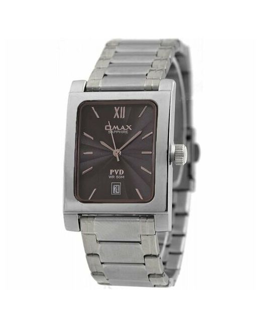 Omax Наручные часы Часы наручные 00CSD025I002 Гарантия 2 года серебряный черный