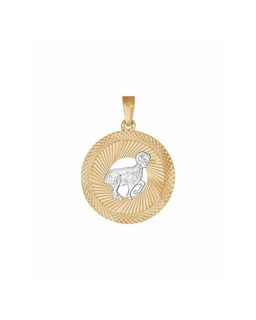 Jewel Cocktail Подвеска знак зодиака из золота 375 пробы овен