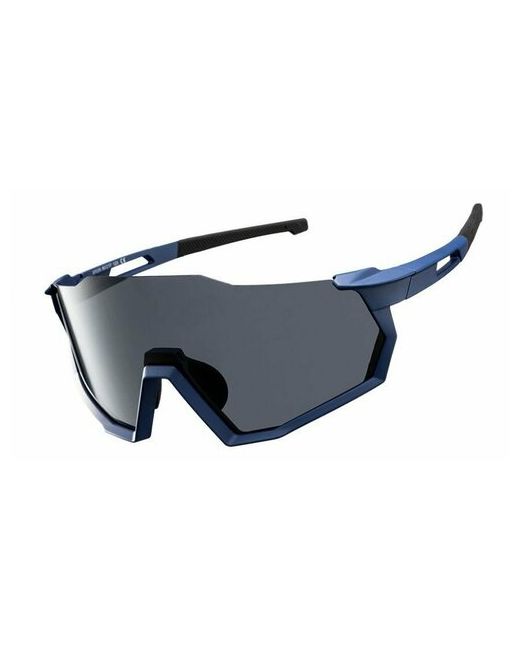 RockBros Солнцезащитные очки спортивные поляризационные зеркальные для синий