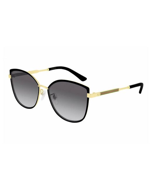Gucci Солнцезащитные очки овальные оправа градиентные для черный
