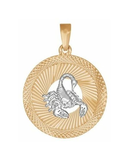 MSJewellery Подвеска знак зодиака из золота 375 пробы скорпион