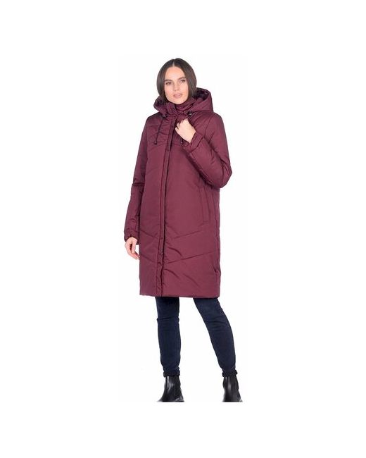 Maritta Куртка зимняя средней длины утепленная водонепроницаемая ветрозащитная размер 3848RU