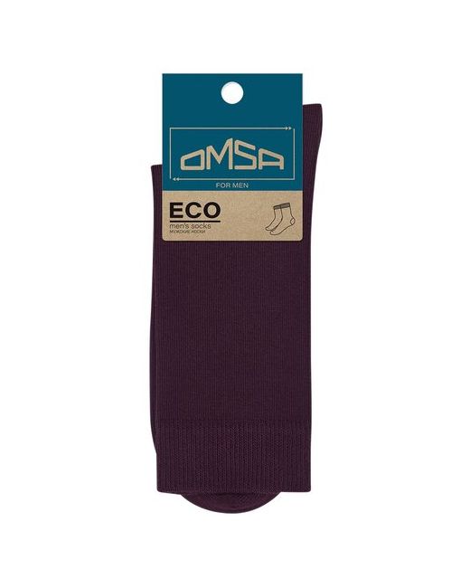 Omsa носки 1 пара классические нескользящие размер 45-4729-31 фиолетовый бордовый