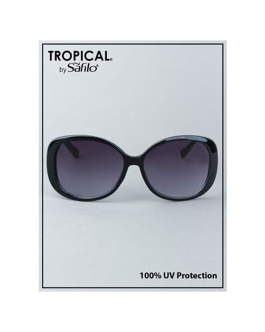 Tropical Солнцезащитные очки овальные оправа с защитой от УФ градиентные для