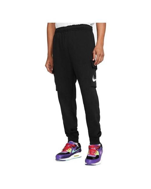 Nike Брюки карманы размер XS черный