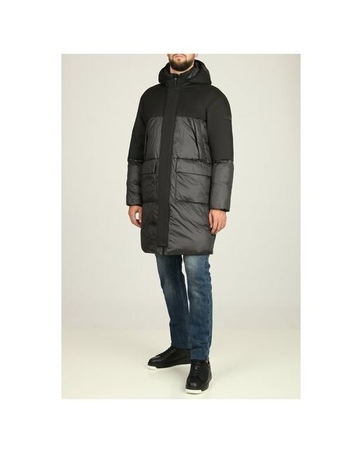 Ea7 Куртка демисезон/зима силуэт прямой стеганая размер XXL