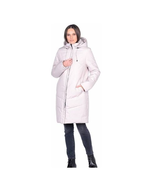 Maritta Куртка зимняя средней длины утепленная водонепроницаемая ветрозащитная размер 3646RU