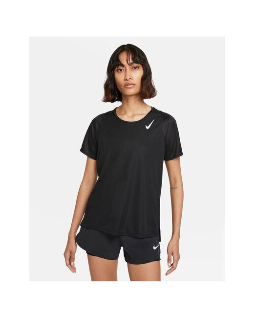 Nike Беговая футболка силуэт полуприлегающий размер S