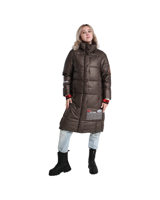 New Sheek Куртка демисезон/зима удлиненная силуэт прямой размер ХL