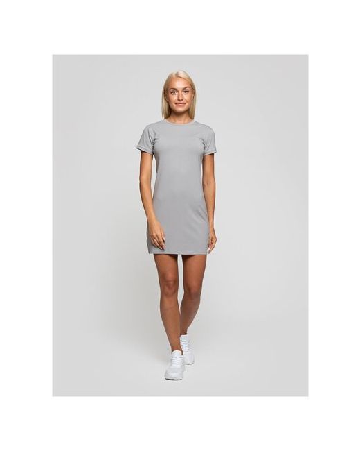 Lunarable Платье-футболка хлопок повседневное полуприлегающее мини размер 44 S