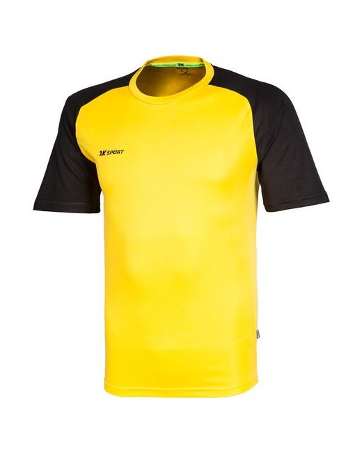 2K Sport Футболка силуэт прямой размер XL желтый черный