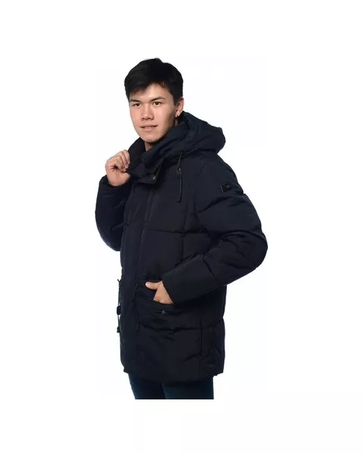 Clasna Куртка демисезонная несъемный капюшон манжеты карманы размер 50