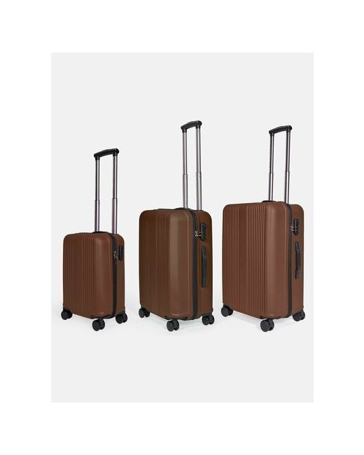 Lacase Комплект чемоданов 3 шт. 85 л размер S