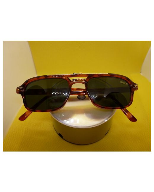 китай BARON Солнцезащитные очки 96338181240 овальные складные с защитой от УФ черный