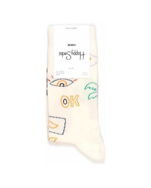 Happy Socks Носки унисекс 1 пара классические размер 36-40