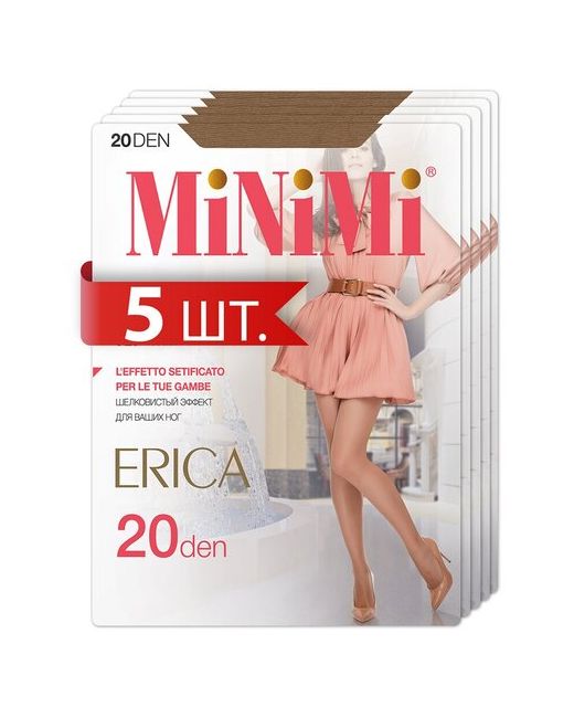 Minimi Колготки Mini ERICA 20 спайка 5 шт den шт.