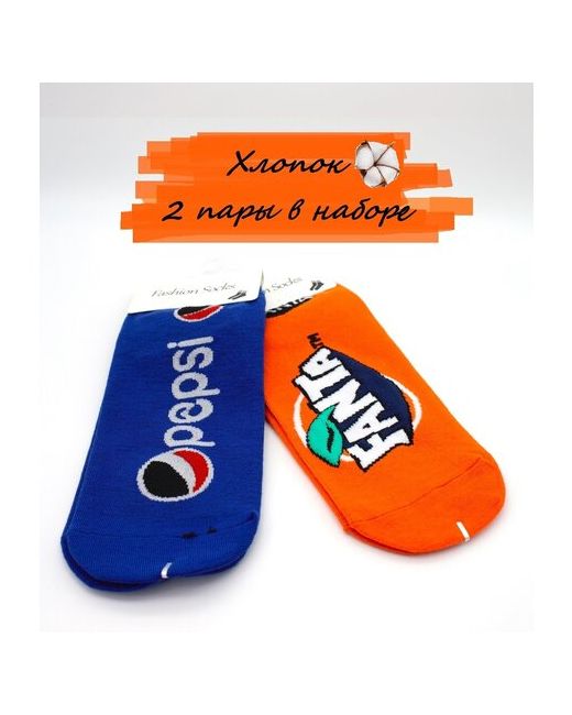 Fashion Socks носки укороченные фантазийные 100 den размер 36-41 мультиколор