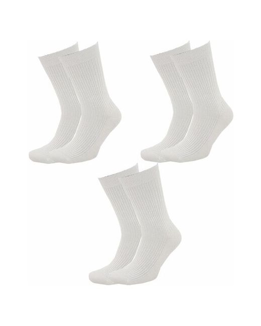 Гранд носки 3 пары высокие износостойкие антибактериальные свойства усиленная пятка размер 37/40
