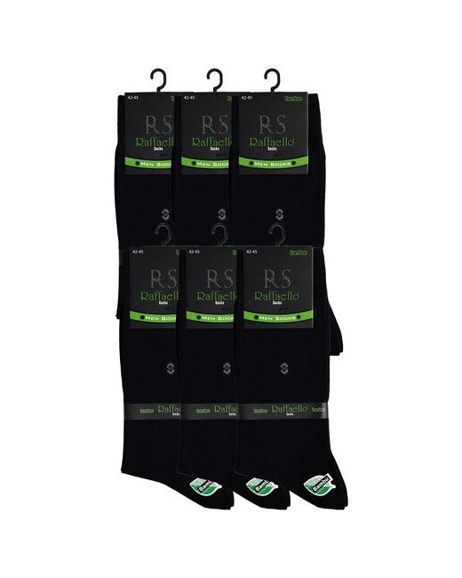 Raffaello Socks носки 6 пар высокие воздухопроницаемые размер 42-45